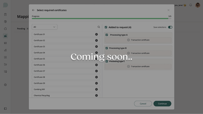 Certificate management (coming soon)