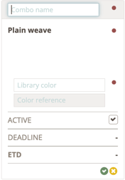 use color library for items