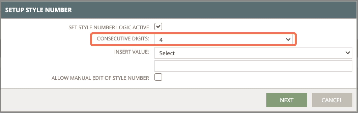 Style Name & Number Generator - Admin Setup