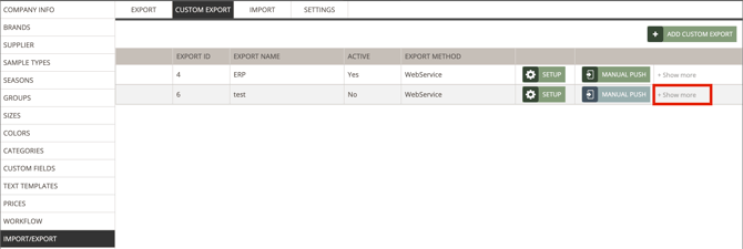 custom exort-output