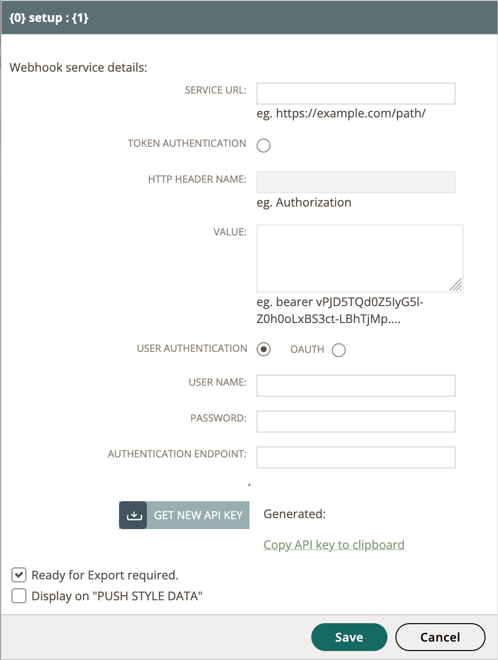 Custom Export - Admin Setup