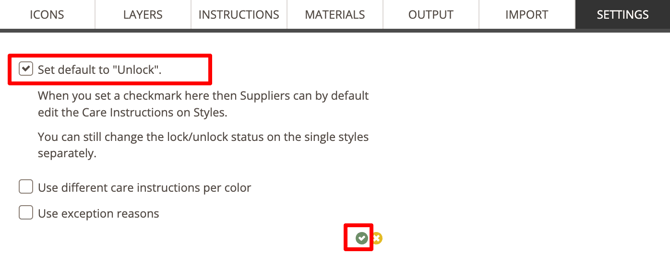 Care Instruction Settings_unlock