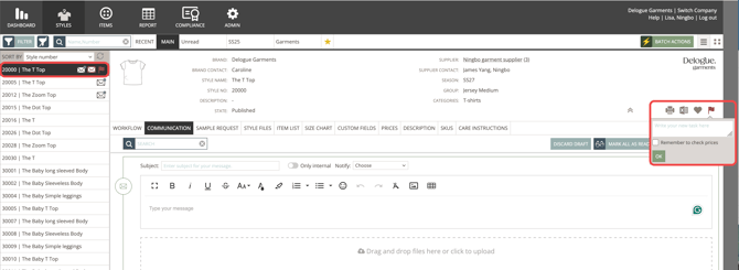 Supplier - flag style