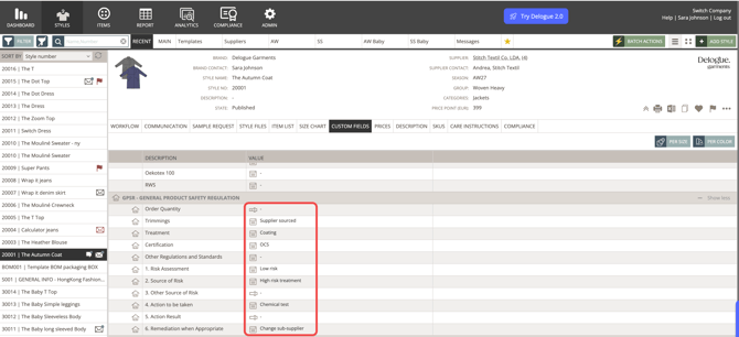 GPSR - style page